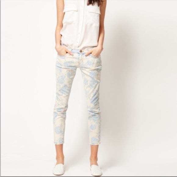 Anthropologie Current Elliot The Stiletto in Blue Rose - Picture 6 of 10